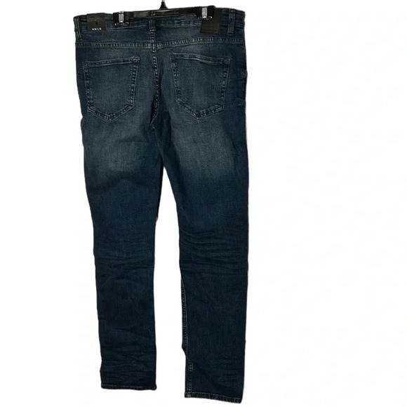 30” X 32” ONLY & SONS Regular denim blue jeans . Button fly .Embellished buttons - Picture 6 of 10